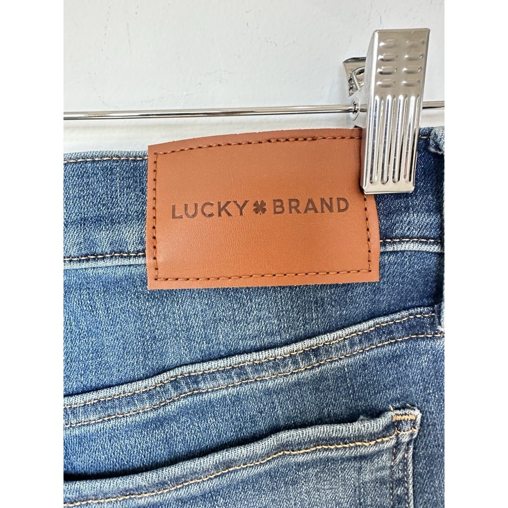 Lucky Brand Sweet Jeans Womens 6/28 Blue Denim Medium Wash Mid Rise Straight Leg - Picture 5 of 10